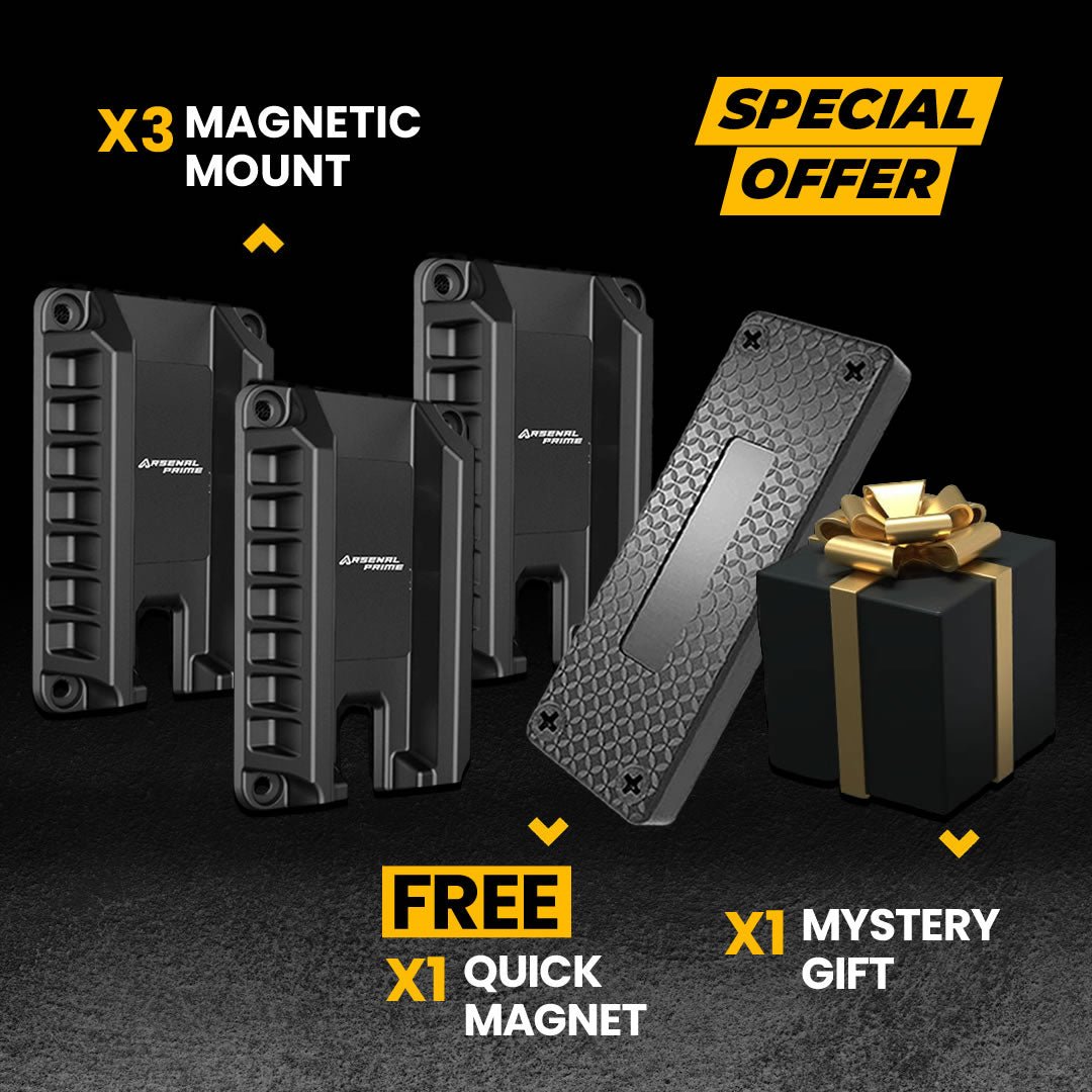 Buy 3 Magnetic Mount & Get 1 Quick Magnet Free - Armament Pro