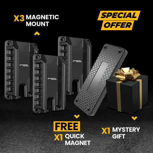 Buy 3 Magnetic Mount & Get 1 Quick Magnet Free - Armament Pro