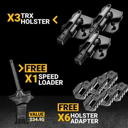 Premium Pro Pack (X3 TRX Holster) - Armament Pro